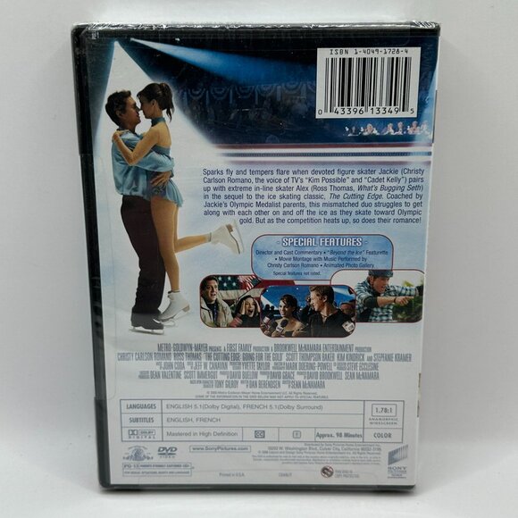 The Cutting Edge Going For The Gold DVD Christy Carlson Romano Sony Pictures - Picture 2 of 2